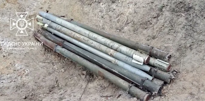 На Донеччині волинські сапери знищили боєприпаси до російських «Градів» (фото)