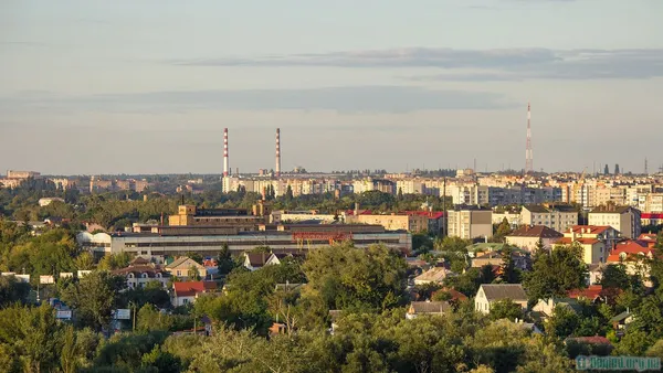 Як виглядає Луцьк із дахів багатоповерхівок (фото)