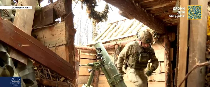 «Відповідь від ворога є завжди», – мінометники Волинської бригади про свої бойові будні поблизу Кремінної (відео)