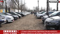 Скандал у Луцьку: землю під авторинком здали в оренду ФОПам без конкурсу (відео)