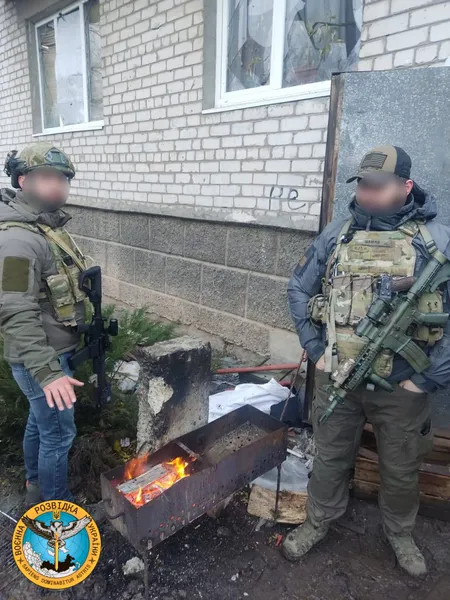 Буданов відвідав передові позиції розвідників у Бахмуті (фото)