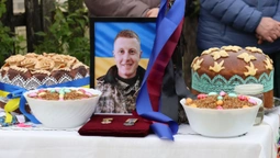 На Волині провели в останню дорогу Героя Володимира Ридчука (фото)