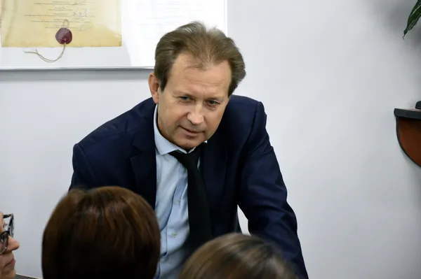 Депутат Волиньради Сергій Леонтьєв - частий  гість сесій Луцькради