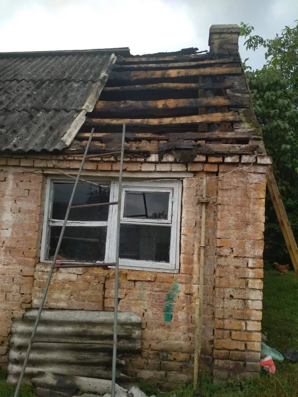 На Горохівщині під час пожежі постраждав хлопець