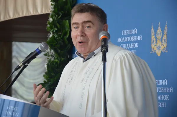 Лідер Релігійного об'єднання громад прогресивного юдаїзму України Олександр Духовний