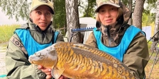 Українки – чемпіонки світу з коропової ловлі (фото)