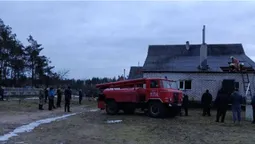 На Волині через необережне поводження з вогнем виникла пожежа в будинку