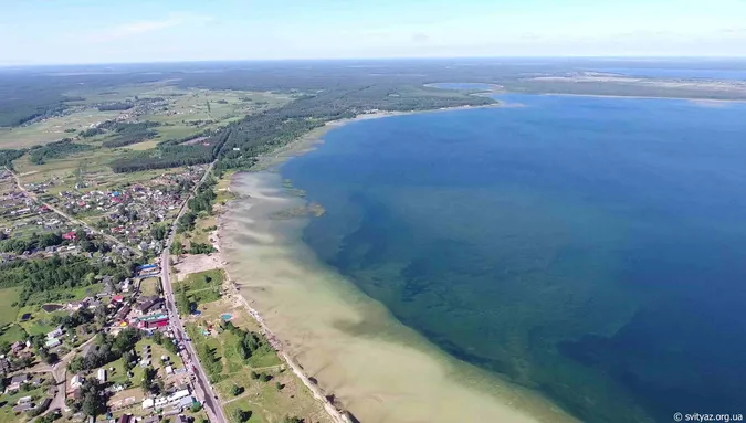 Як біля Світязя будують набережну за 12 мільйонів гривень (відео)