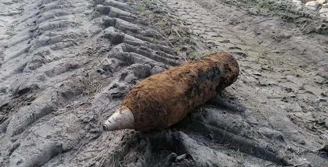 Знайшли у полях: на Волині знешкодили снаряди, авіабомбу й гранату (фото)