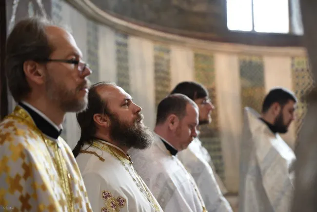 Волинський священик показав як відбувалося богослужіння у Софії Київській (фото)