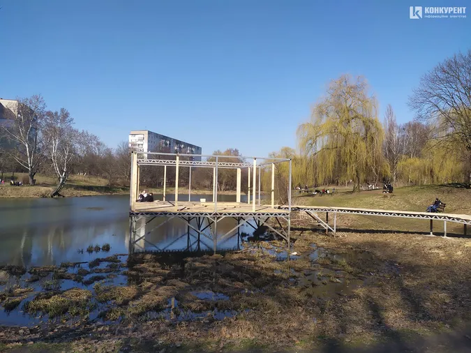 У луцькому парку 900-річчя почали облаштовувати «Венецію» (фото)