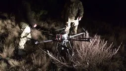 На Волині знайшли безпілотник, яким переправляли за кордон контрабанду (фото)
