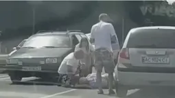 У Володимирі – ДТП на «зебрі» (відео)