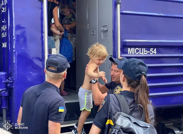 На Волинь прибув евакуаційний потяг з Покровська (фото)