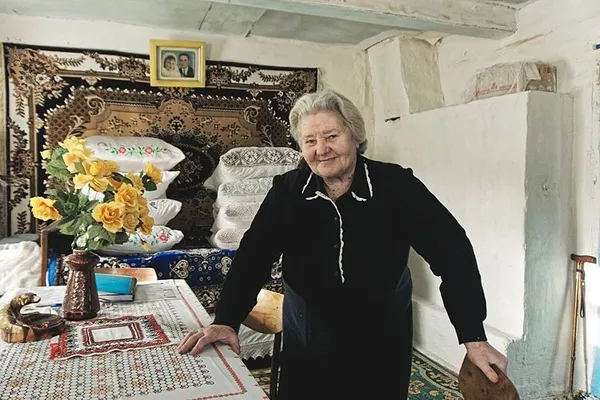Мешканка Стобихви Олена Макарук. Фото: volyn.com.ua