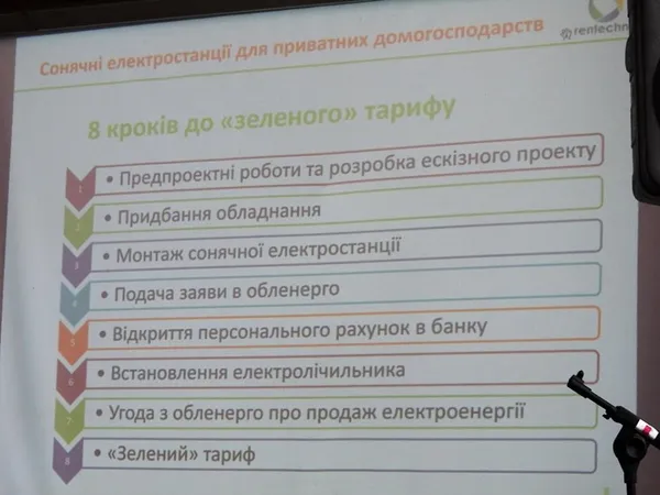 Волинських підприємців вчили, як заощадити на альтернативних енергоджерелах