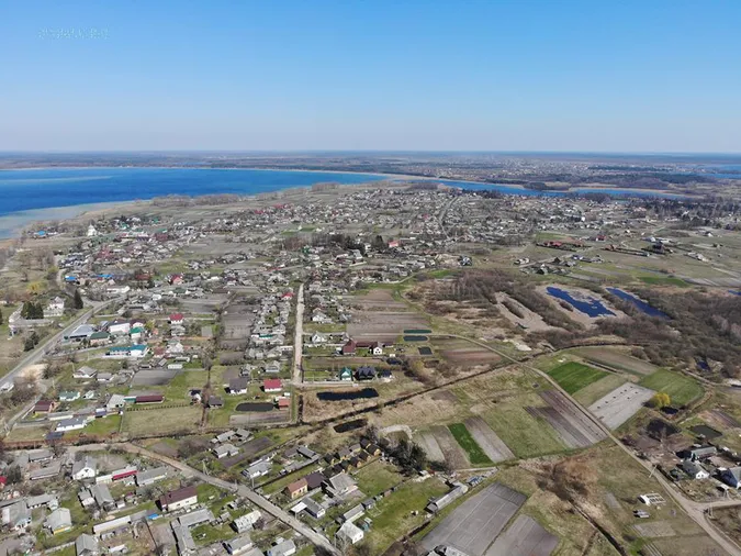 Оновлений пляж і Світязь показали з висоти (фото)