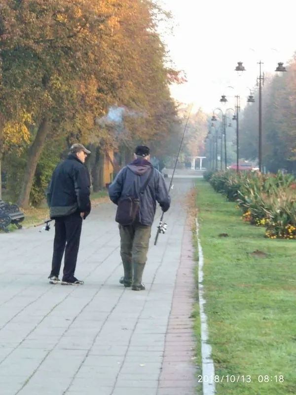 У центральному парку Луцька спіймали нелегальних риболовів (фото)