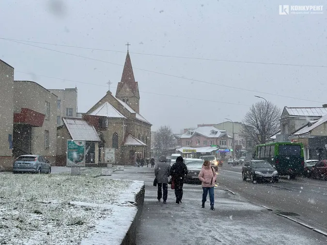 На Волині йде перший сніг (фото, відео)