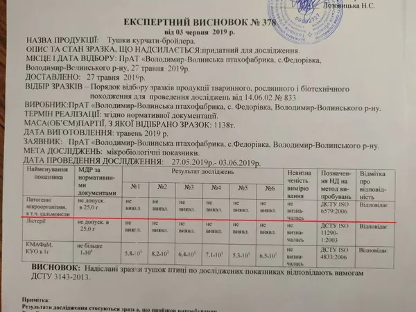 Сальмонела в курятині: на Володимир-Волинській птахофабриці «Епікур» розказали правду