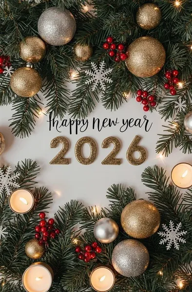 З Новим роком 2026: листівки, привітання
