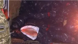 На Волині затримали бус із тоннами телячих тушок
