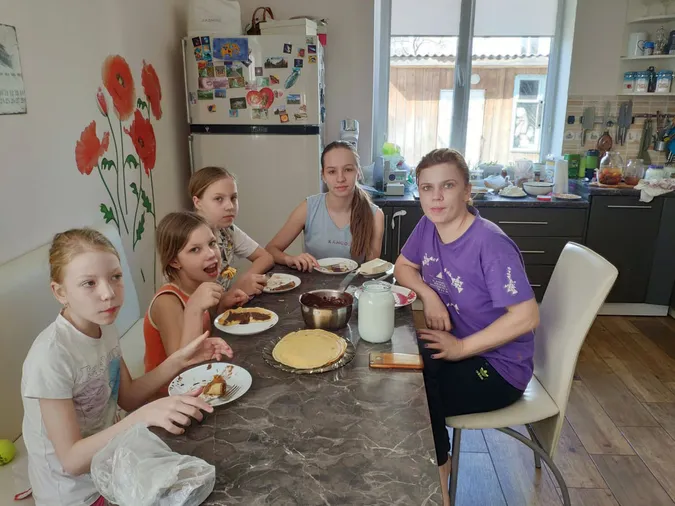 Лучанка Ольга Наход розповіла, як «вижити» на карантині із п'ятьма дітьми