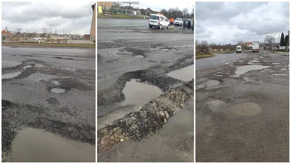 Ями на вулиці Дубнівська