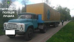 П'яний на ЗІЛу їздив центральним парком Луцька