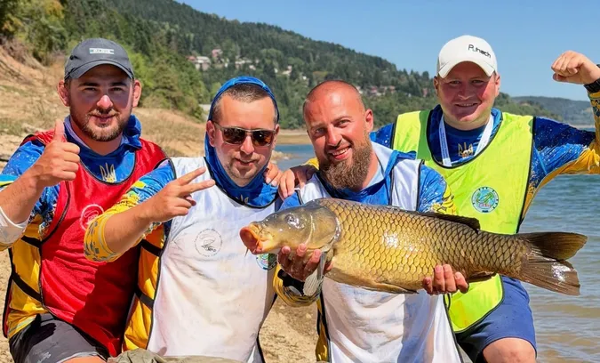 🏆🎣Національна збірна України – абсолютний чемпіон світу з ловлі коропа (фото)
