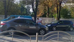 Рух – ускладнений: у Луцьку біля ліцею №5 – аварія (фото)