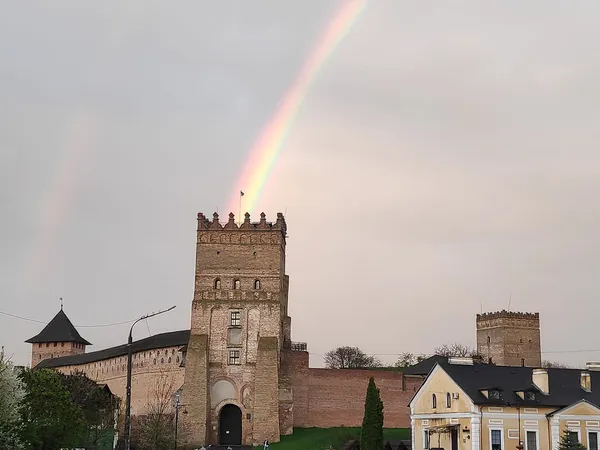 Над Луцьком розкинулась травнева веселка (фото)