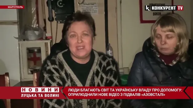 Запасів води та їжі – на лічені дні: показали нове відео з підвалів «Азовсталі» (відео)