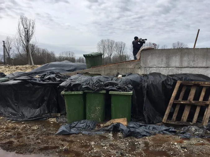 Відходи з ковельського ветсанзаводу знайшли у Турійському районі 