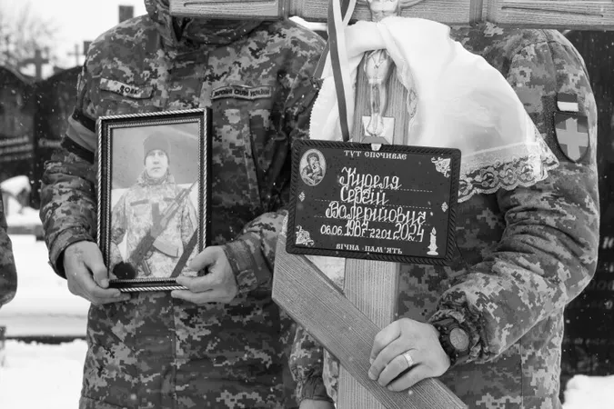 У Луцькій громаді провели в останню путь Сергія Куделю (фото)