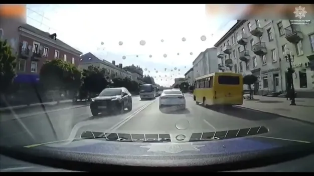 У Луцьку зловили зухвалого порушника (відео)