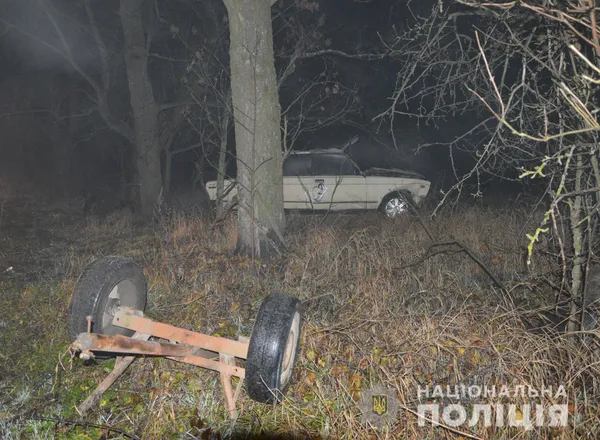 Смертельна аварія на Волині: легковик в'їхав у підводу (фото)