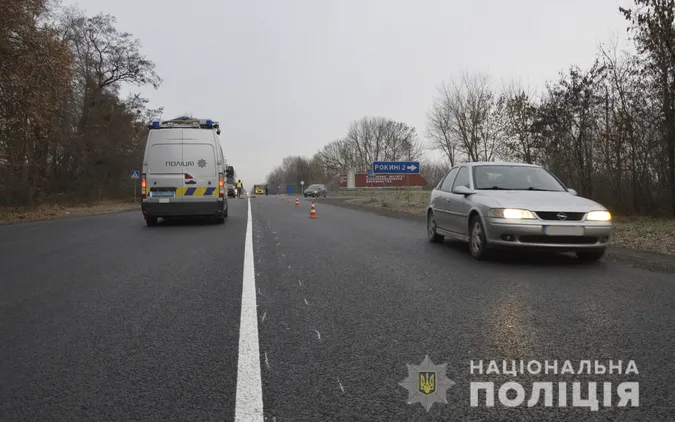 У поліції розповіли деталі смертельної аварії під Луцьком
