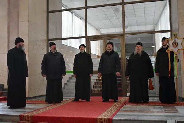 У Волинській ОДА заколядував митрополит Михаїл (відео)