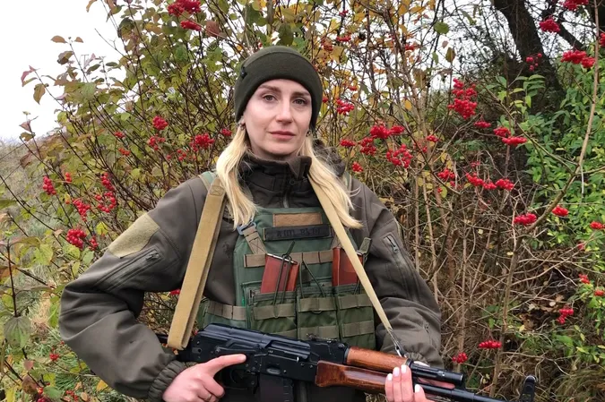 Займається дзюдо і бойовим хортингом: на Волині служить гвардійка Валентина (фото)