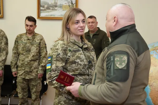 Прикордонниць з Волині нагородили орденом «За мужність»