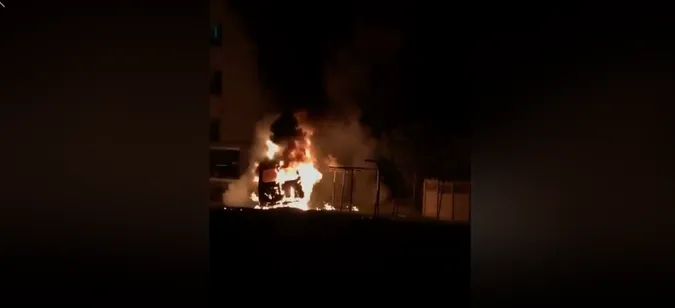 У Ковелі уночі горіли три автівки (відео, оновлено)