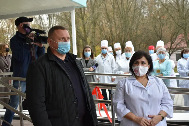 Відкрили приймальне відділення екстреної медичної допомоги луцької міської лікарні (відео, фото)