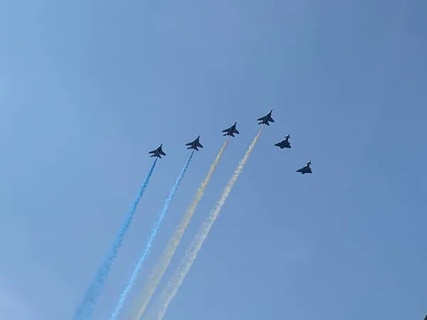 Українські МіГ-29 та Британські Eurofighter Typhoon