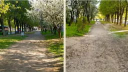 У Луцьку в мікрорайоні ЛПЗ просять відремонтували 100-метрову пішохідну доріжку (фото)