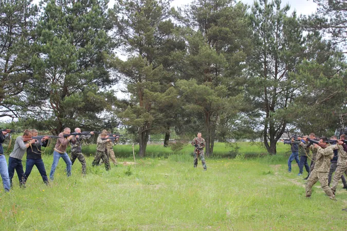 На Волині – стрілянина на військовому полігоні (фото)
