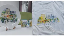 Футболки, чашки, тарілки: у Луцьку продають сувеніри до Дня міста (фото)