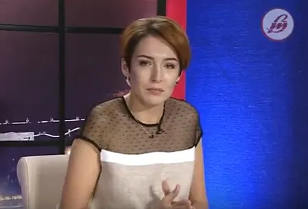 Волинська телеведуча розплакалася у прямому ефірі (відео)