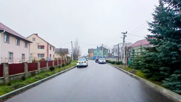 Вулиця у Дубні, де сталася спроба підпалу. Нацполіція України