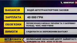 Назвали ТОП-10 вакансій тижня на Волині: зарплата – до 40 000 гривень (відео)